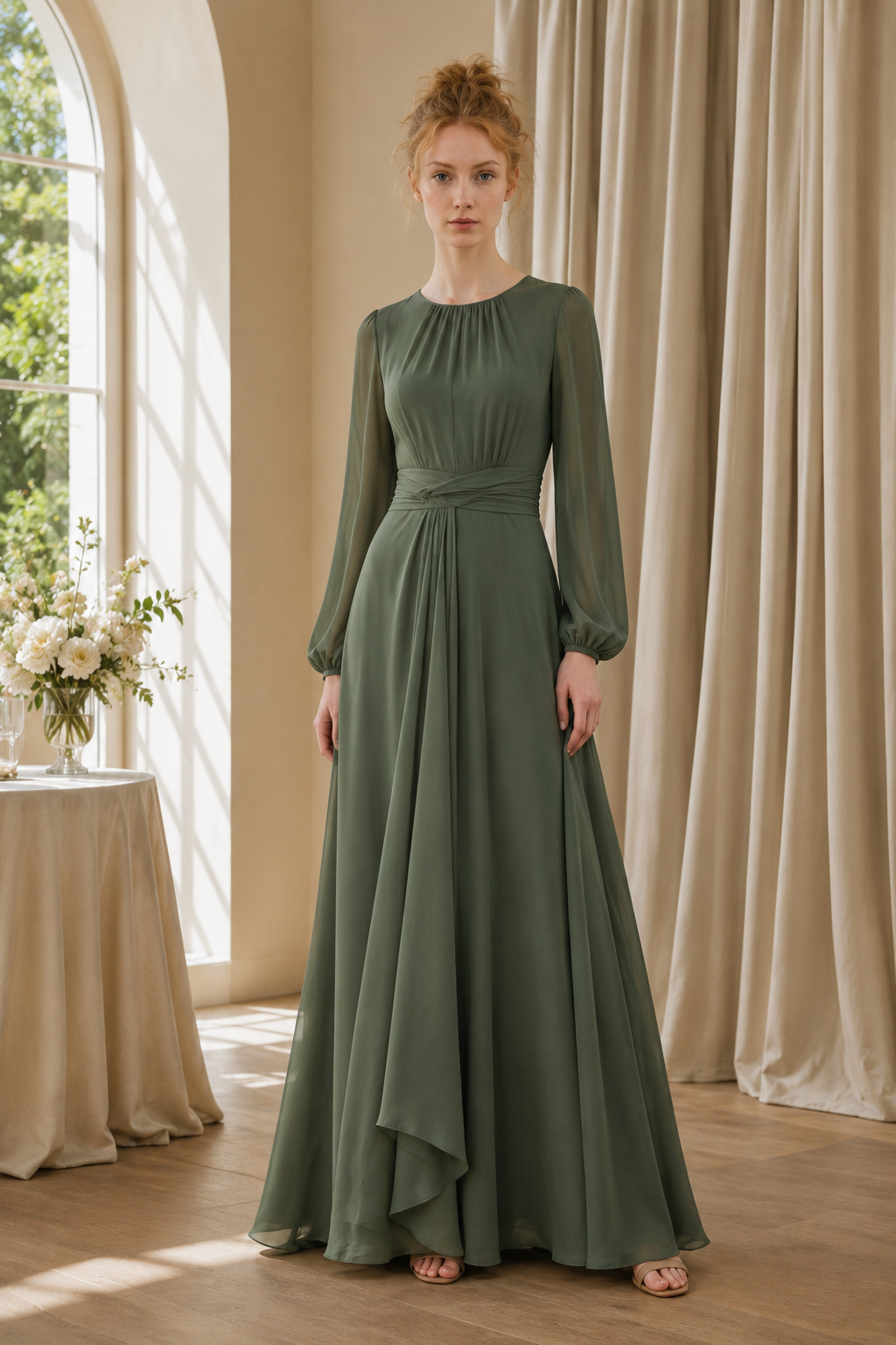 Clive 21 maxi dress occasion preview portrait