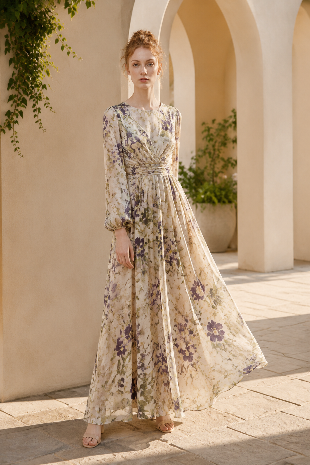 Garden 66 maxi dress occasion preview portrait