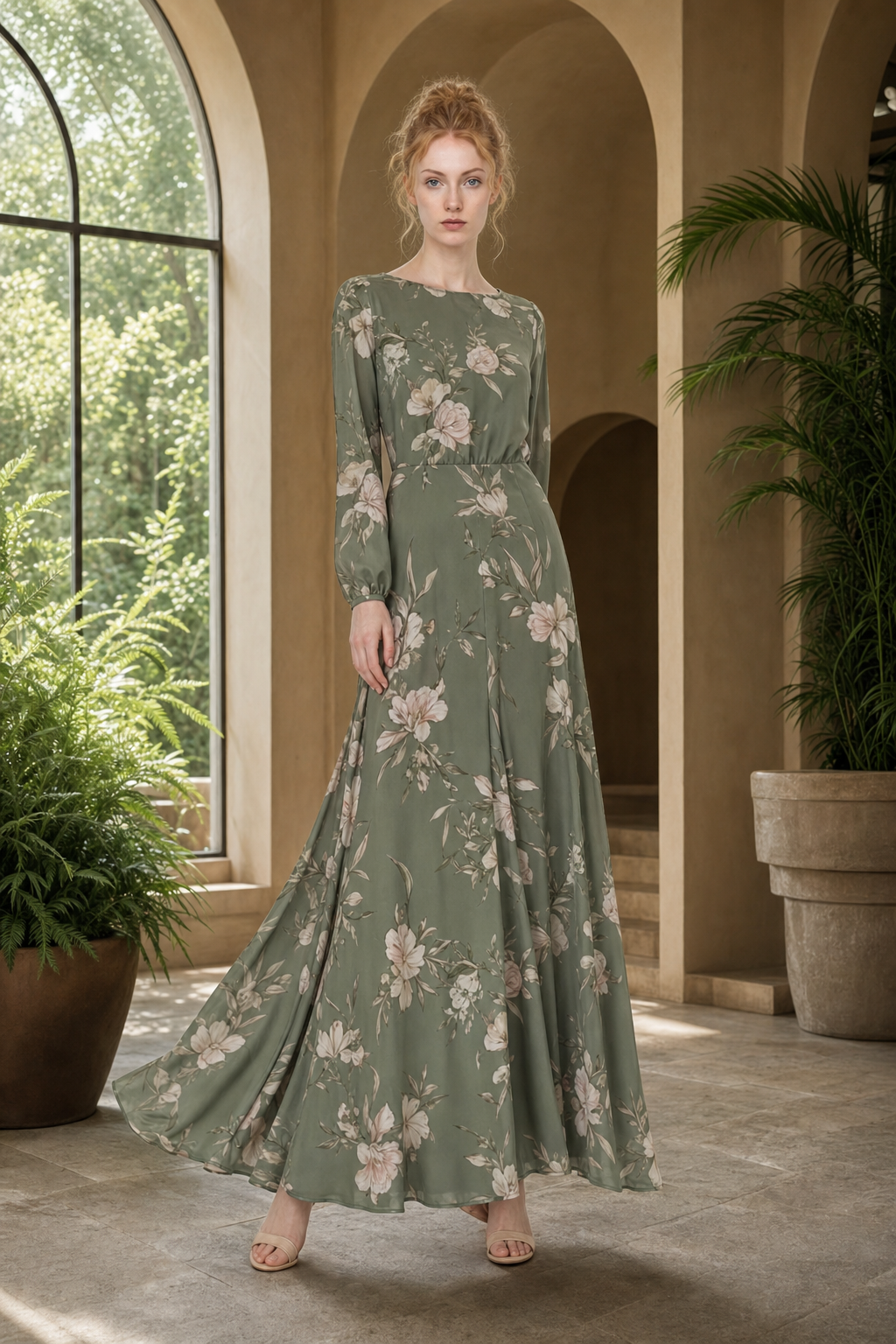 Garden 76 maxi dress occasion preview portrait