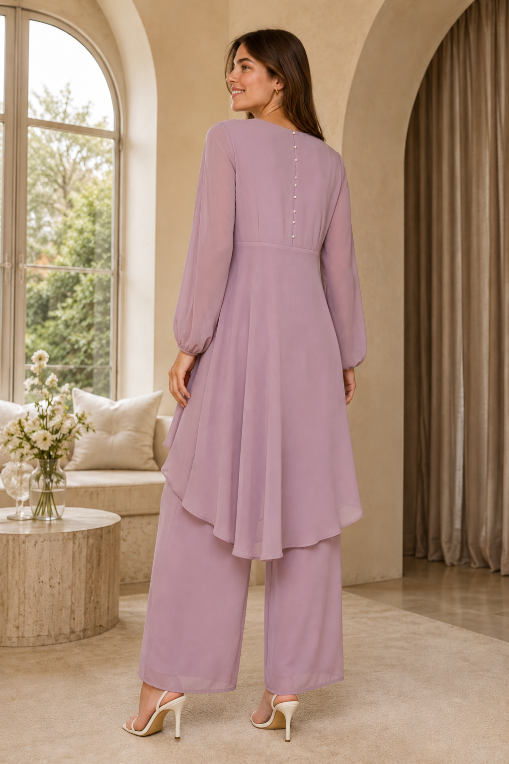 Pearl 82 tunic set back coverage read