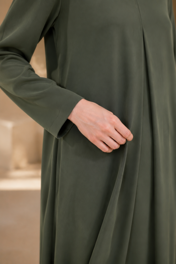 Clive Longline Tunic Dress fabric detail