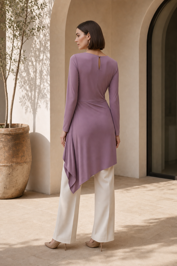 Pearl 08 drape tunic back or construction