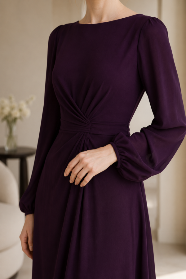 Clive 11 maxi dress fabric detail
