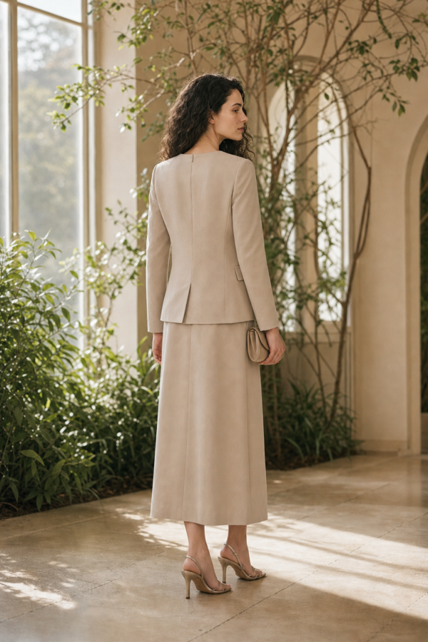 Dawn 15 occasion jacket back or construction
