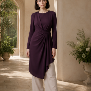 Pearl 18 drape tunic product hero