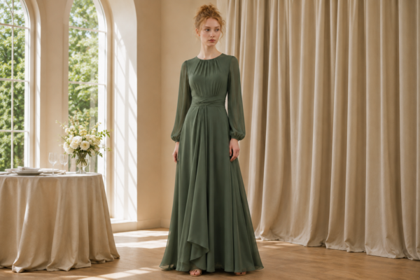Clive 21 maxi dress context view