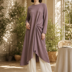Mira 23 drape tunic product hero