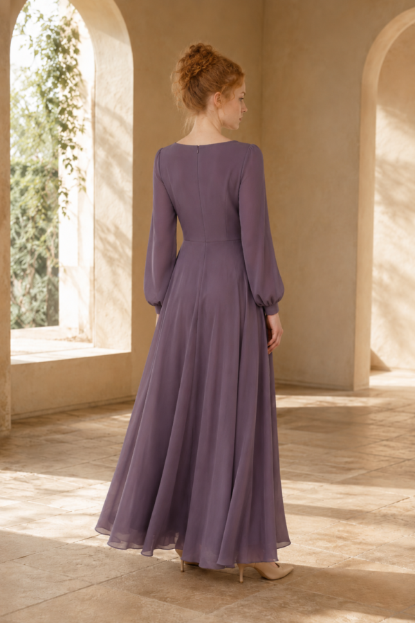 Garden 26 maxi dress back or construction