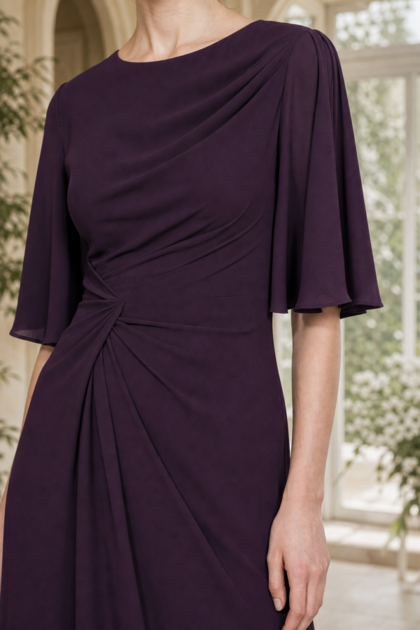 Clive 31 maxi dress fabric detail