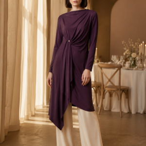 Pearl 38 drape tunic product hero