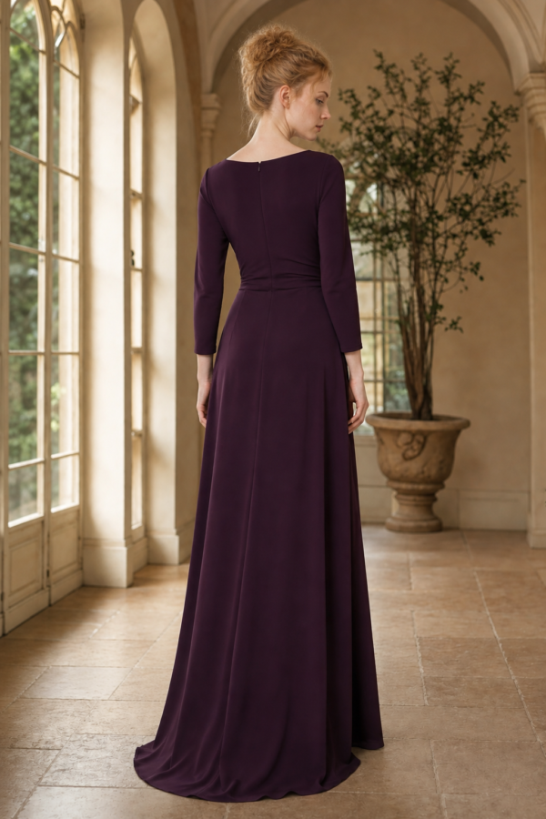 Clive 51 maxi dress back or construction