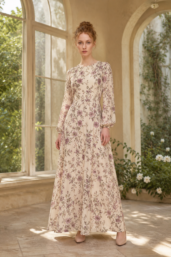 Garden 56 maxi dress product hero