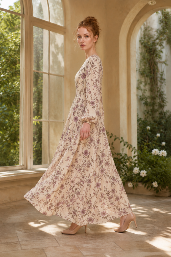 Garden 56 maxi dress alternate angle