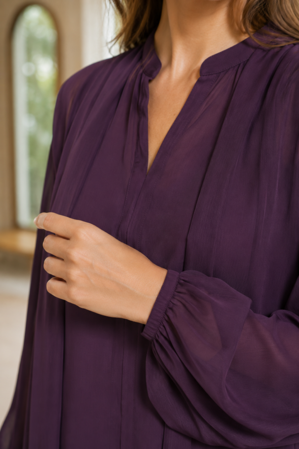 Mira 57 tunic set fabric detail