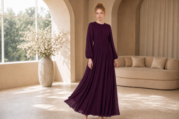 Clive 61 maxi dress context view
