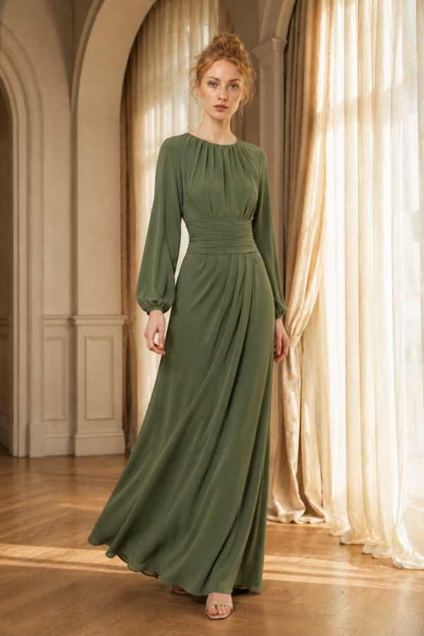 Clive 71 maxi dress alternate angle