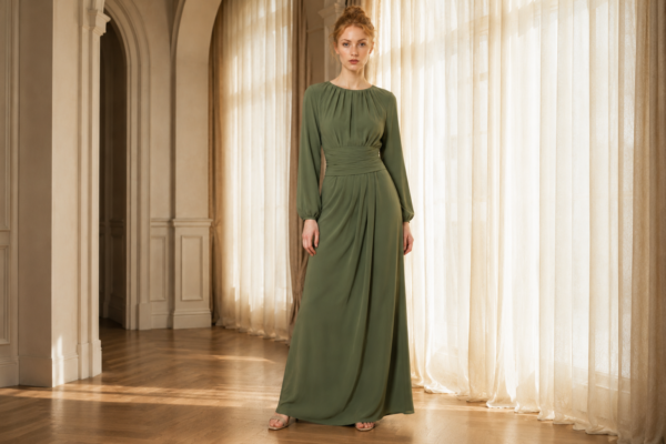 Clive 71 maxi dress context view
