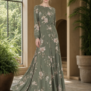 Garden 76 maxi dress product hero