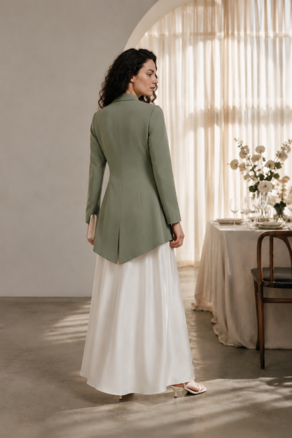 Sage 80 occasion jacket back or construction