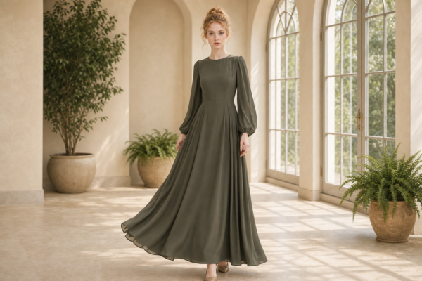 Clive 81 maxi dress context view