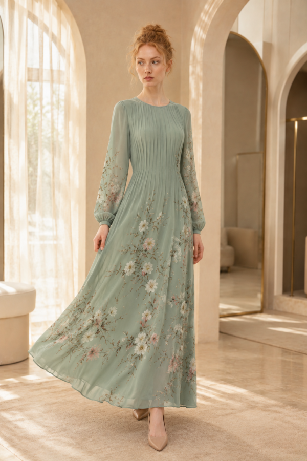 Garden 86 maxi dress alternate angle