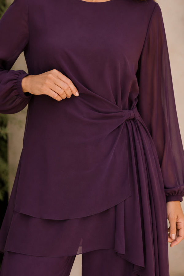 Mira 87 tunic set fabric detail